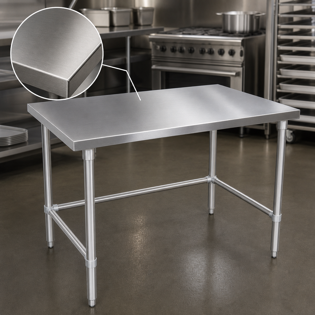16-Gauge 300 Series Stainless Steel Top