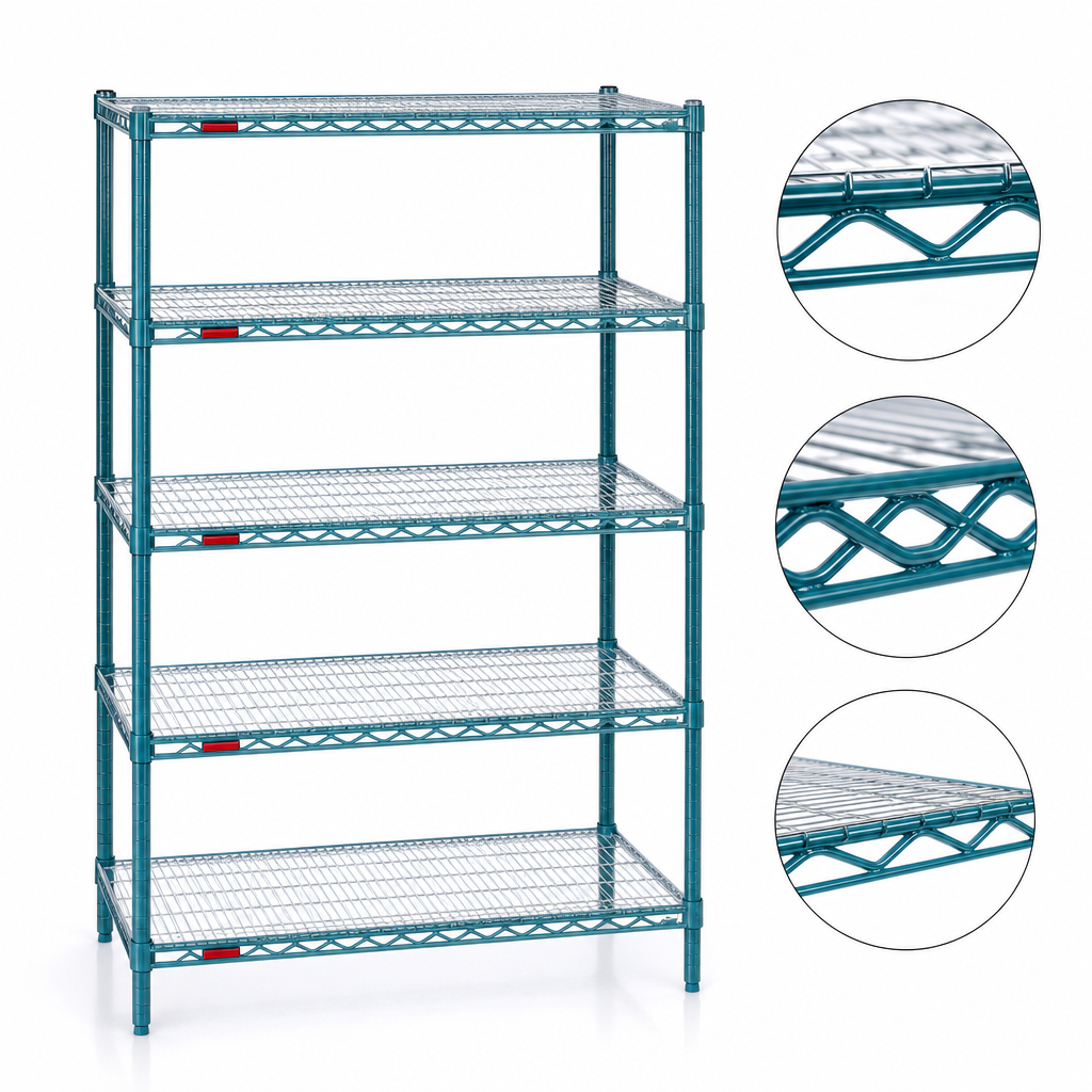 Patented QuadTruss Shelves