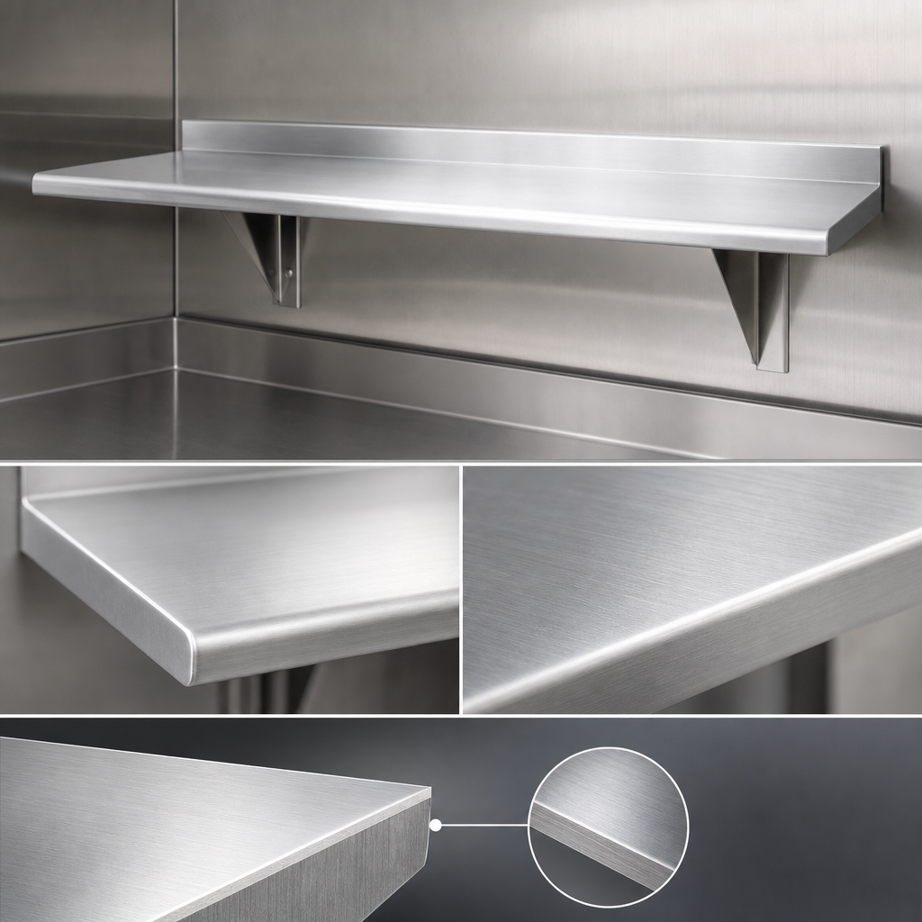 18-Gauge Stainless Steel Construction
