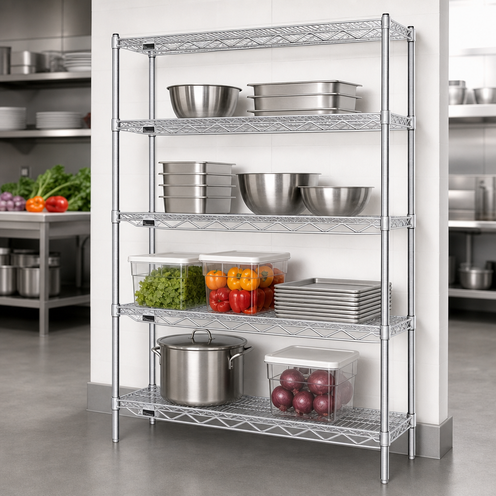 Patented QuadTruss Shelf Design