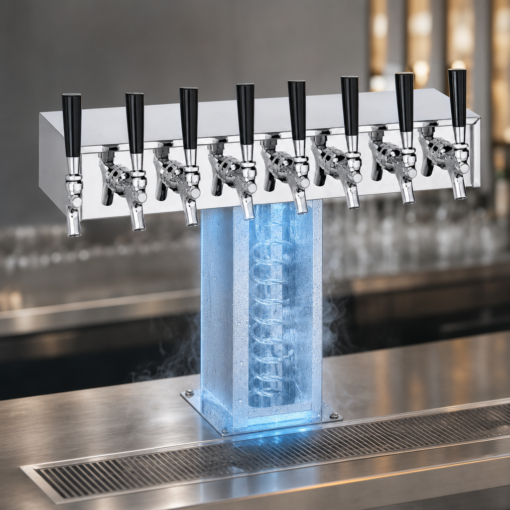 Glycol-Cooled Dispensing Tower