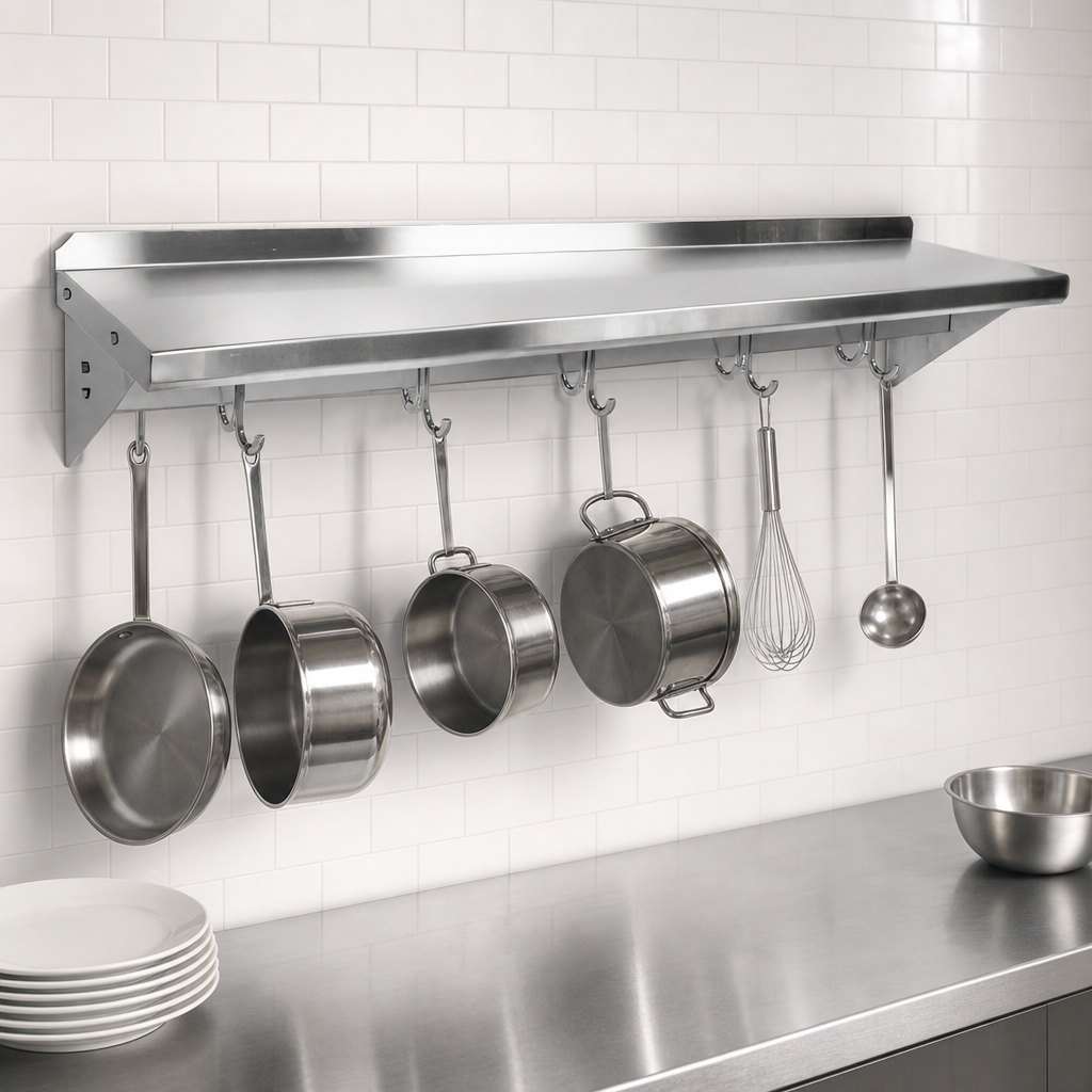 Integrated Pot Rack