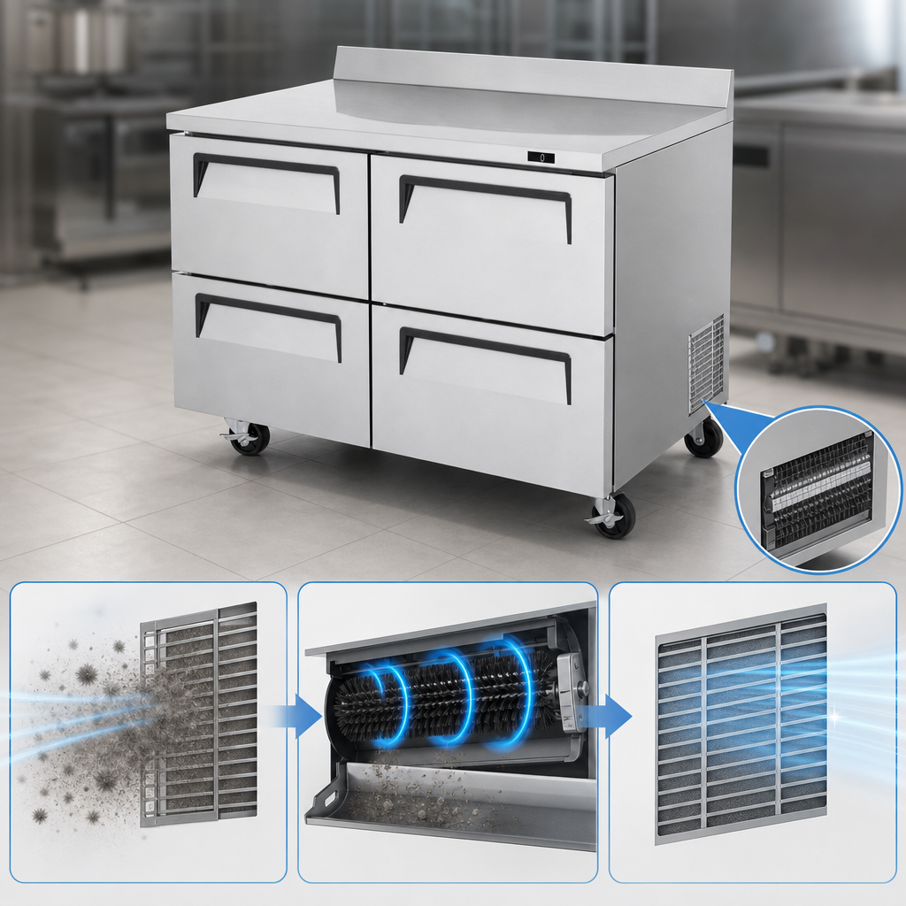Self-Cleaning Condenser