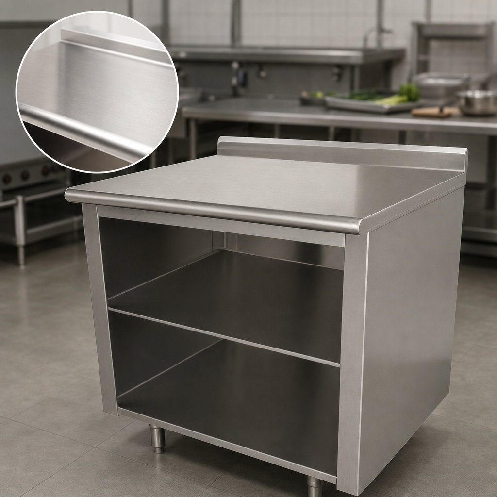 14-Gauge 304 Stainless Steel Top
