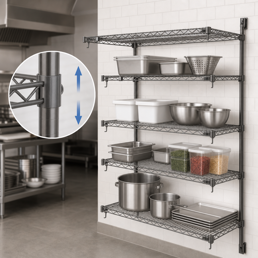 Adjustable Wire Shelves