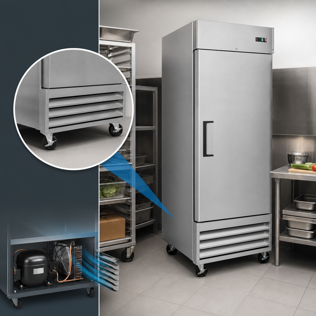 Bottom-Mounted Self-Contained Refrigeration
