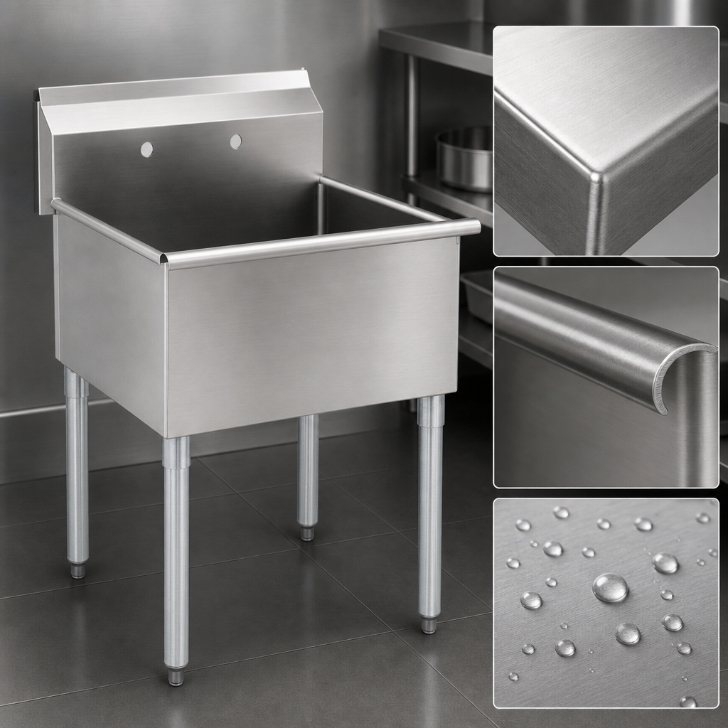 16-Gauge Type 304 Stainless Steel