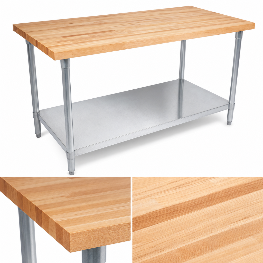 Edge Grain Flat Top