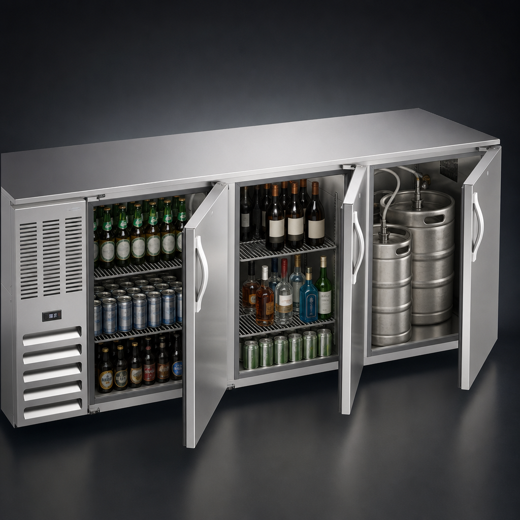 Three-Section Storage