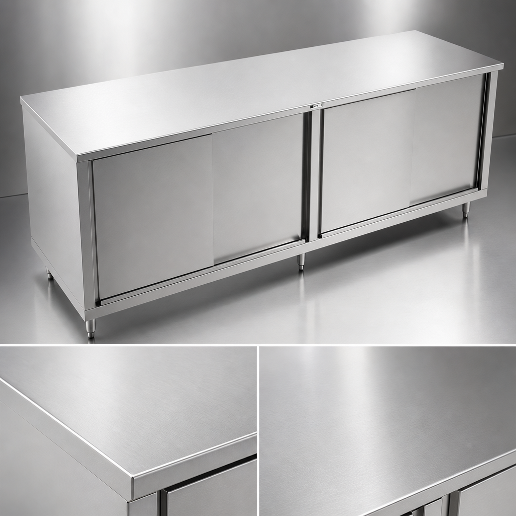 14-Gauge 300-Series Stainless Steel Top