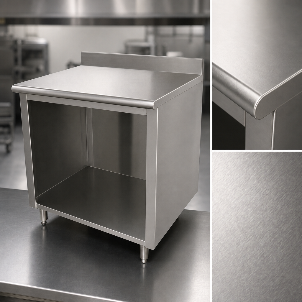 14 Gauge 304 Stainless Steel Top
