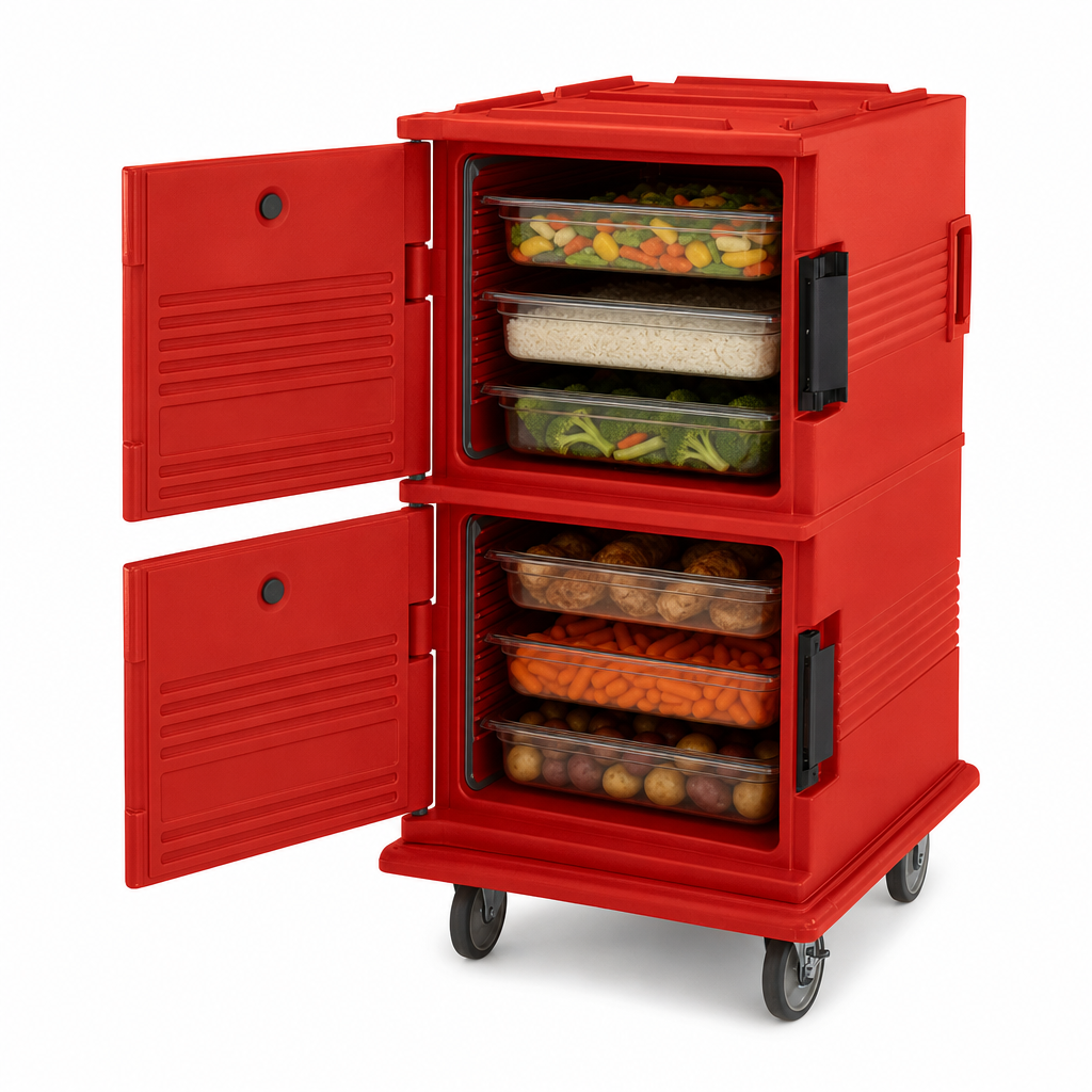 Double-Compartment Front-Loading Design