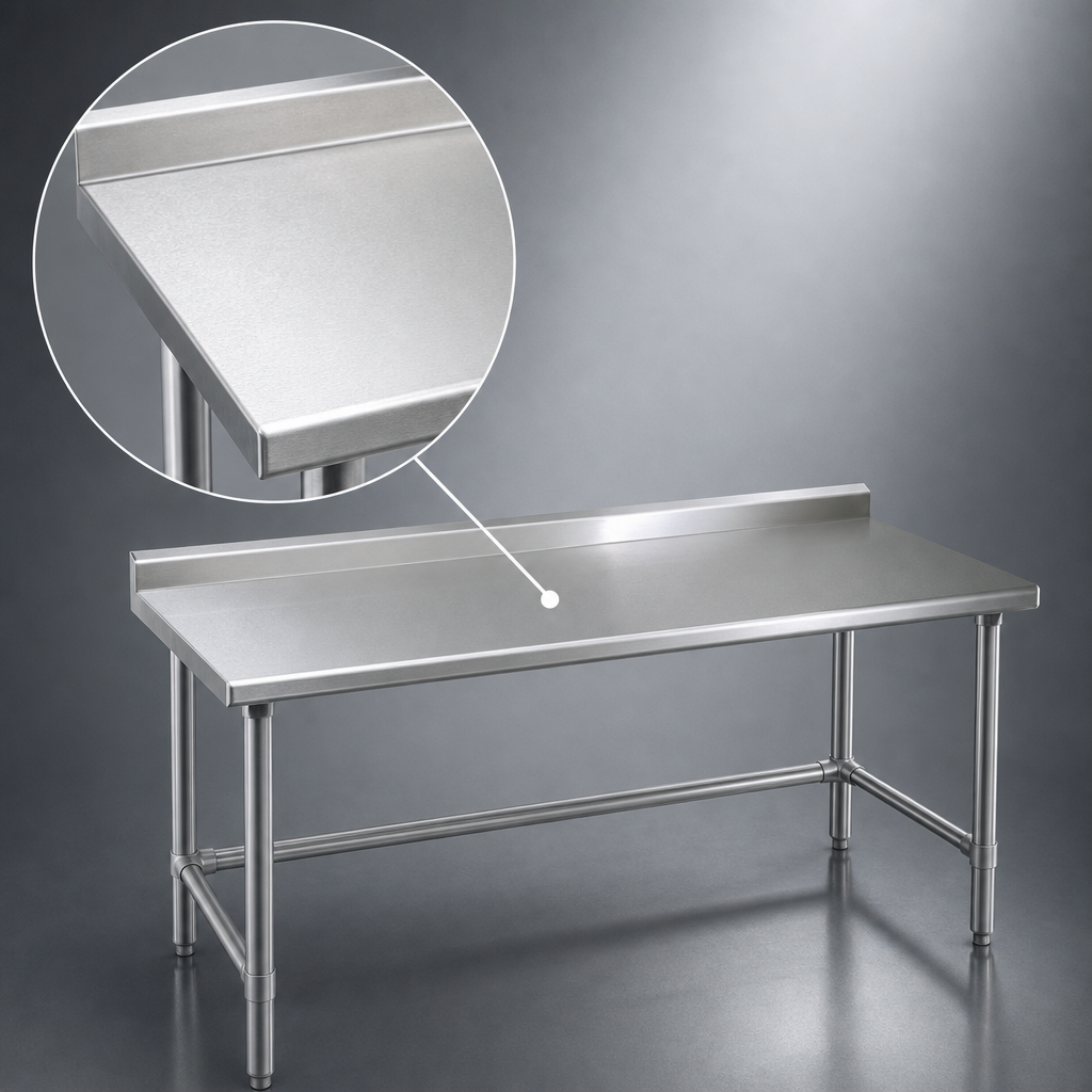 14-Gauge 300 Series Stainless Steel Top