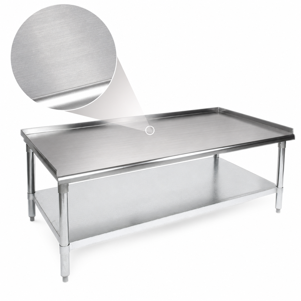 16-Gauge Stainless Steel Top