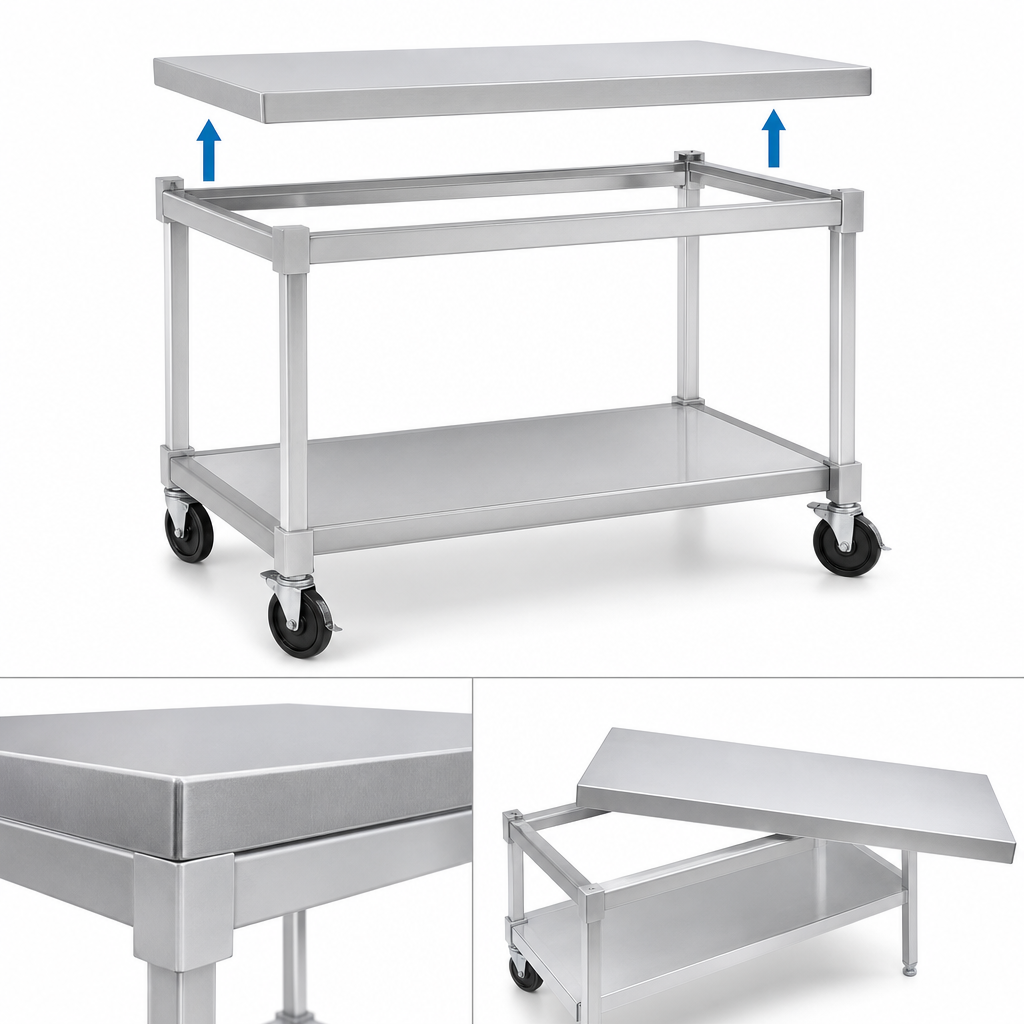 Removable 12-Gauge Aluminum Top