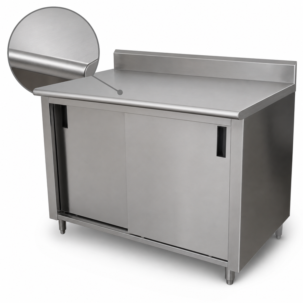 16 Gauge 304 Stainless Steel Top
