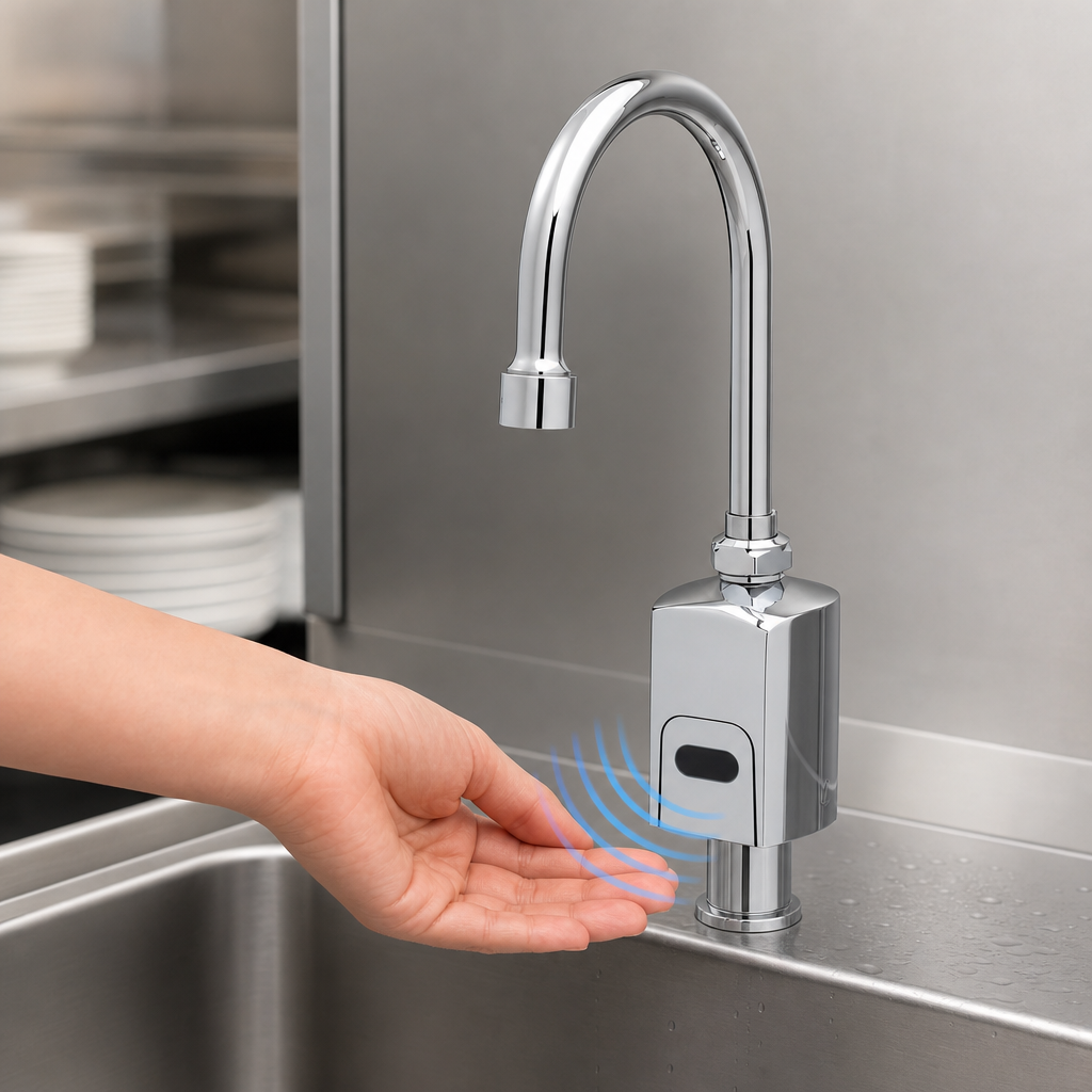 Touchless Electronic Sensor Operation