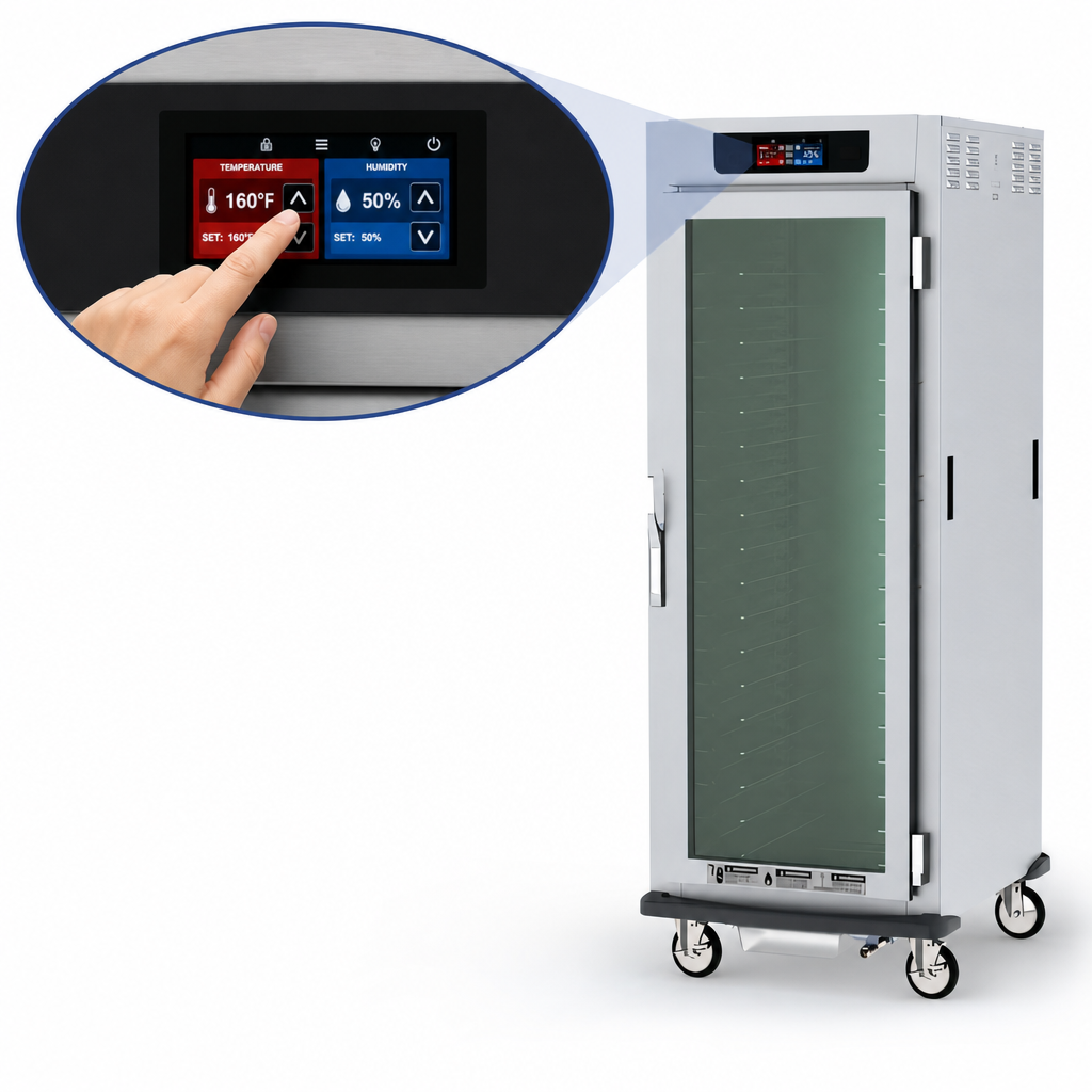6.8-Inch Touch-Screen Controls