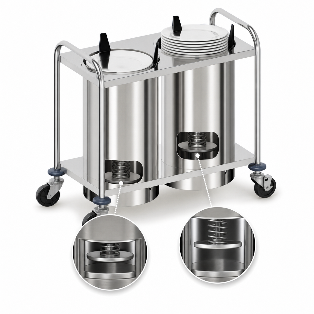 Self-Leveling Dispensing Tubes
