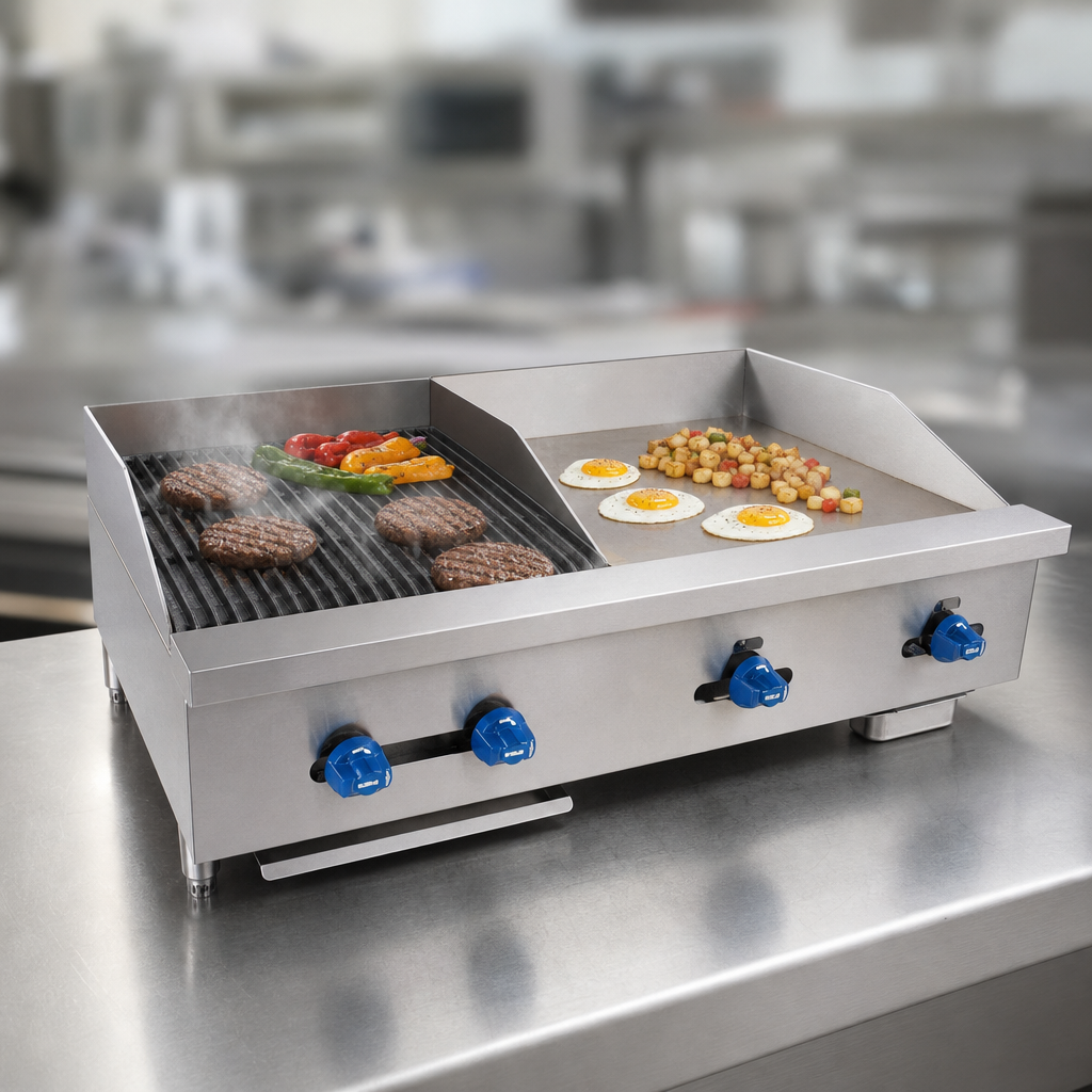 Dual Cooking Surfaces