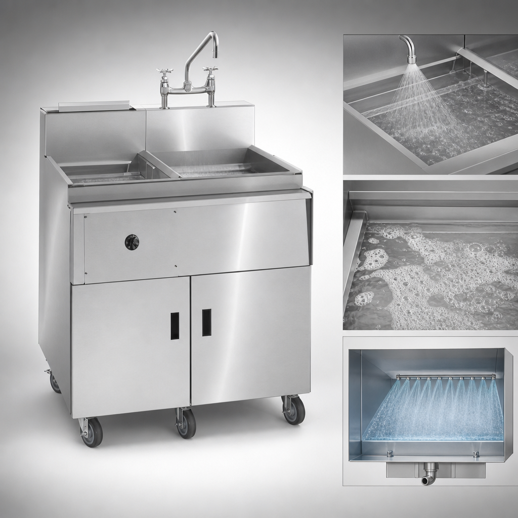 Exclusive Water Wash System