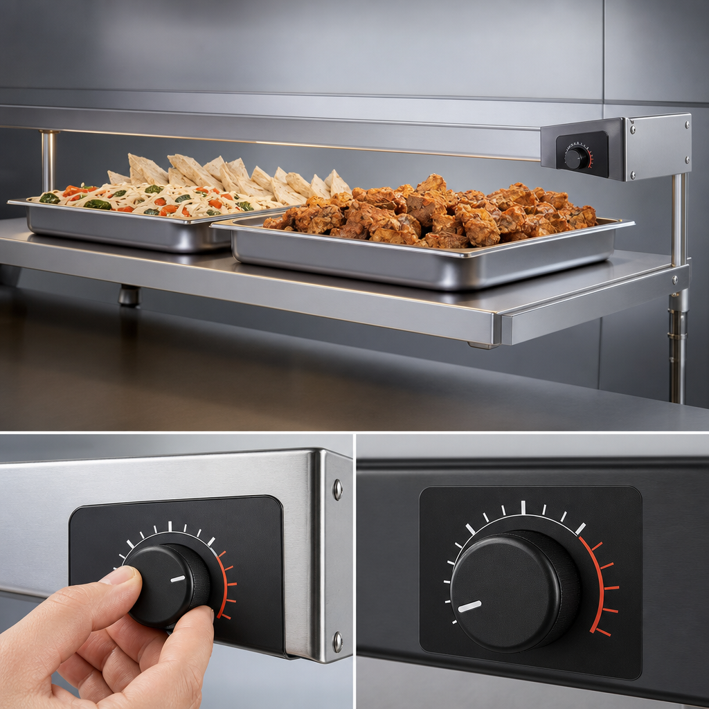 Built-In Adjustable Thermostat