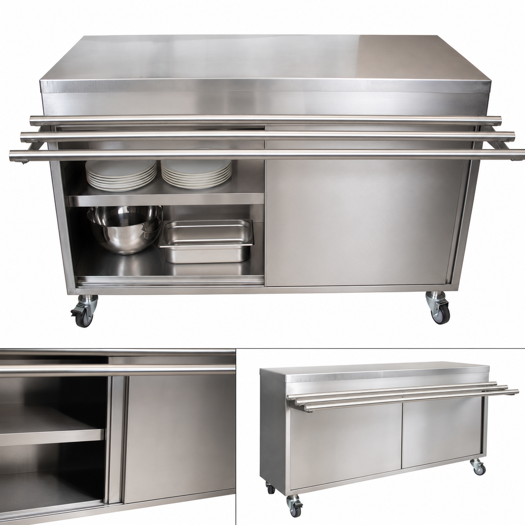 Sliding Door Cabinet Base
