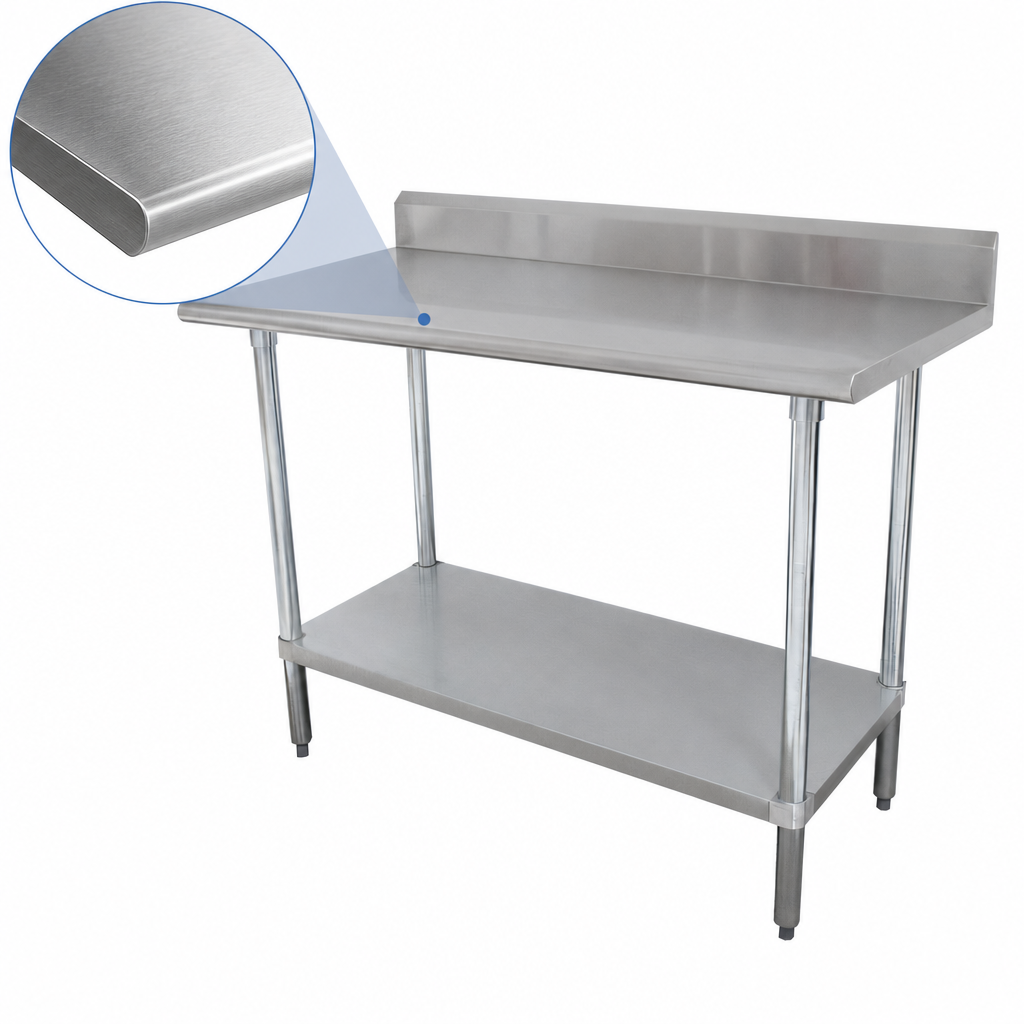 16 Gauge 304 Stainless Steel Top