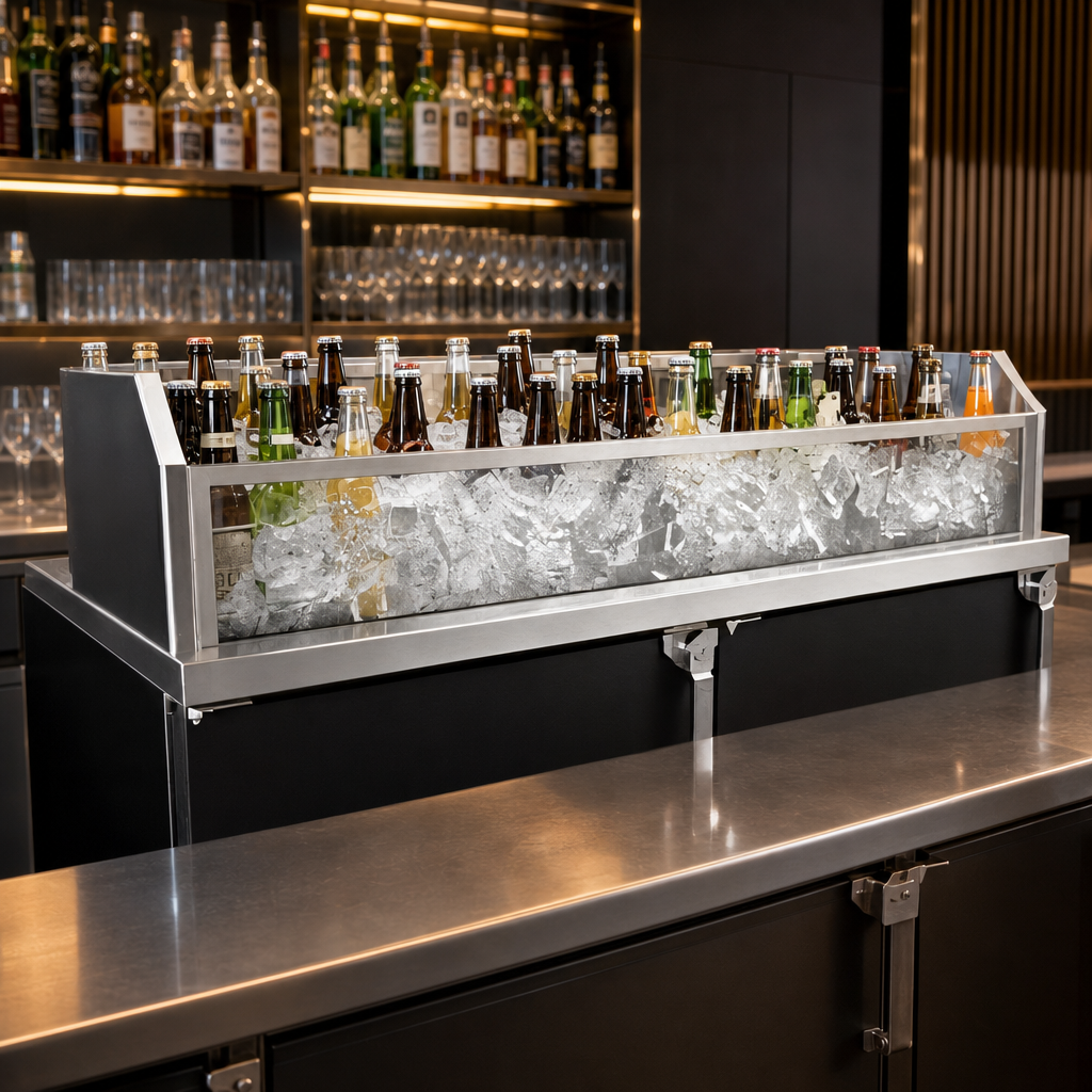 Back Bar Beverage Display