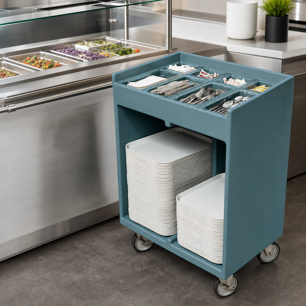 Self-Service Tray Organization