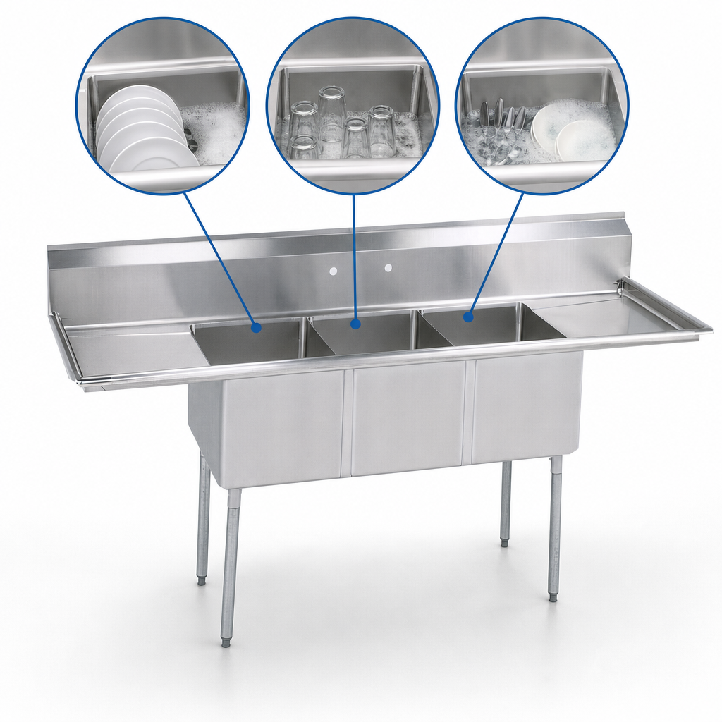 Three Compartment Layout