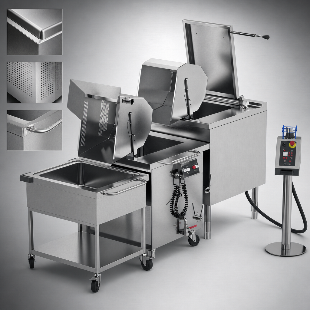 Heavy-Duty Stainless Steel Construction