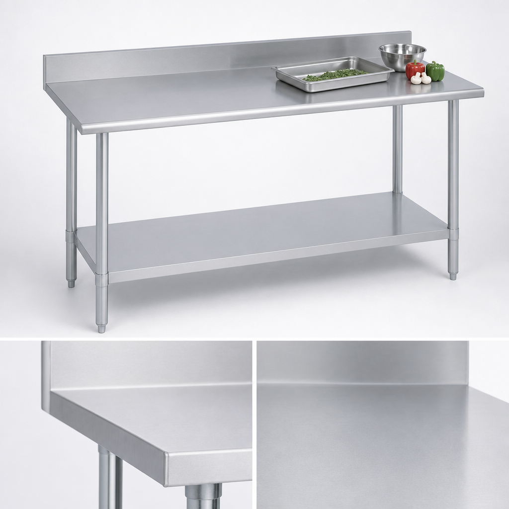 16-Gauge 300 Series Stainless Steel Top