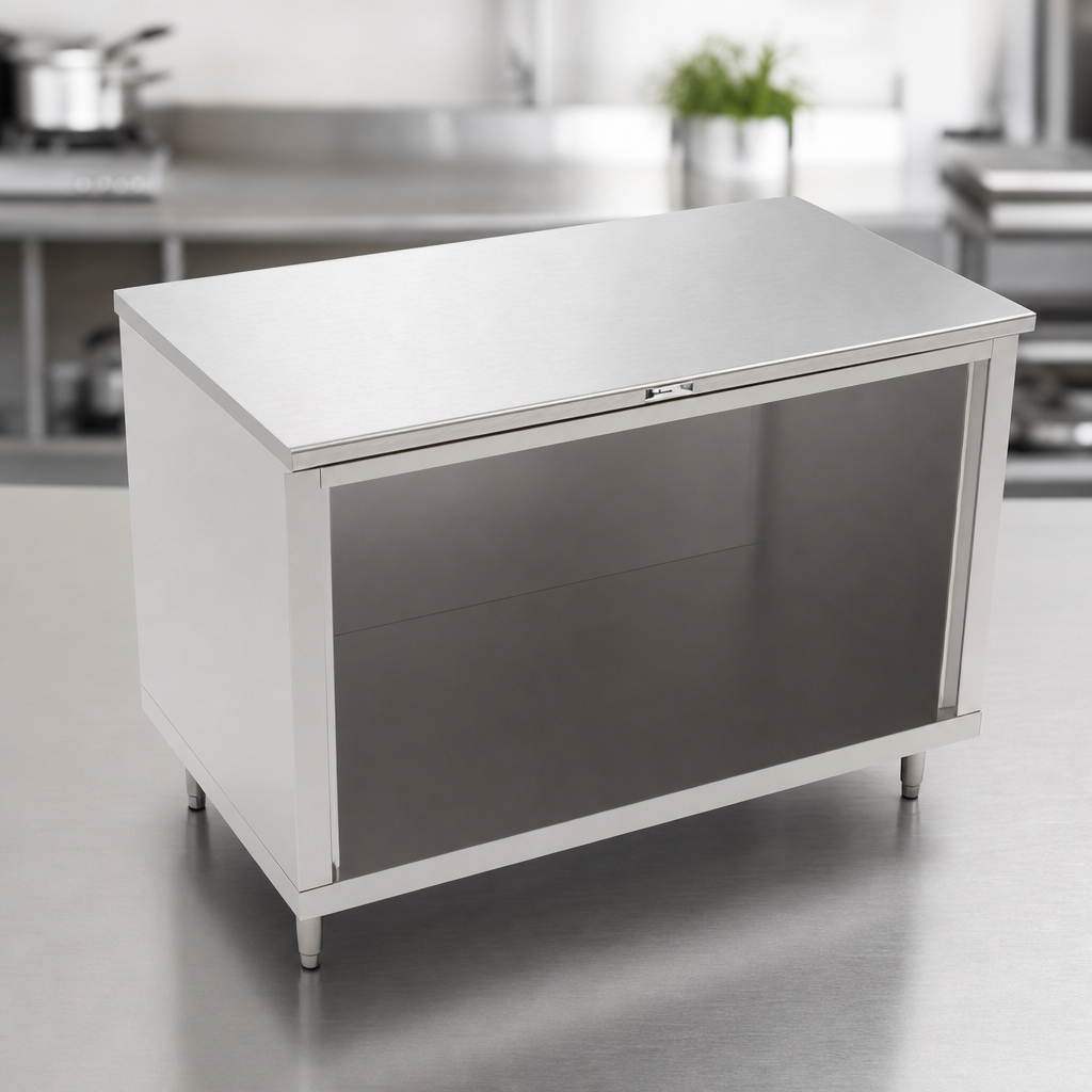 Flat Stainless Steel Top