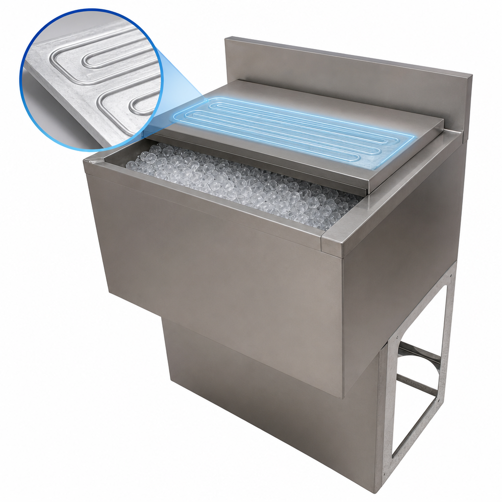 10-Circuit Aluminum Cold Plate