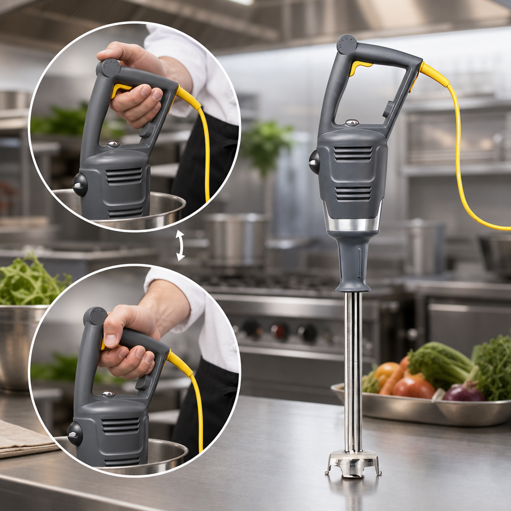 Ergonomic Two-Position Handle