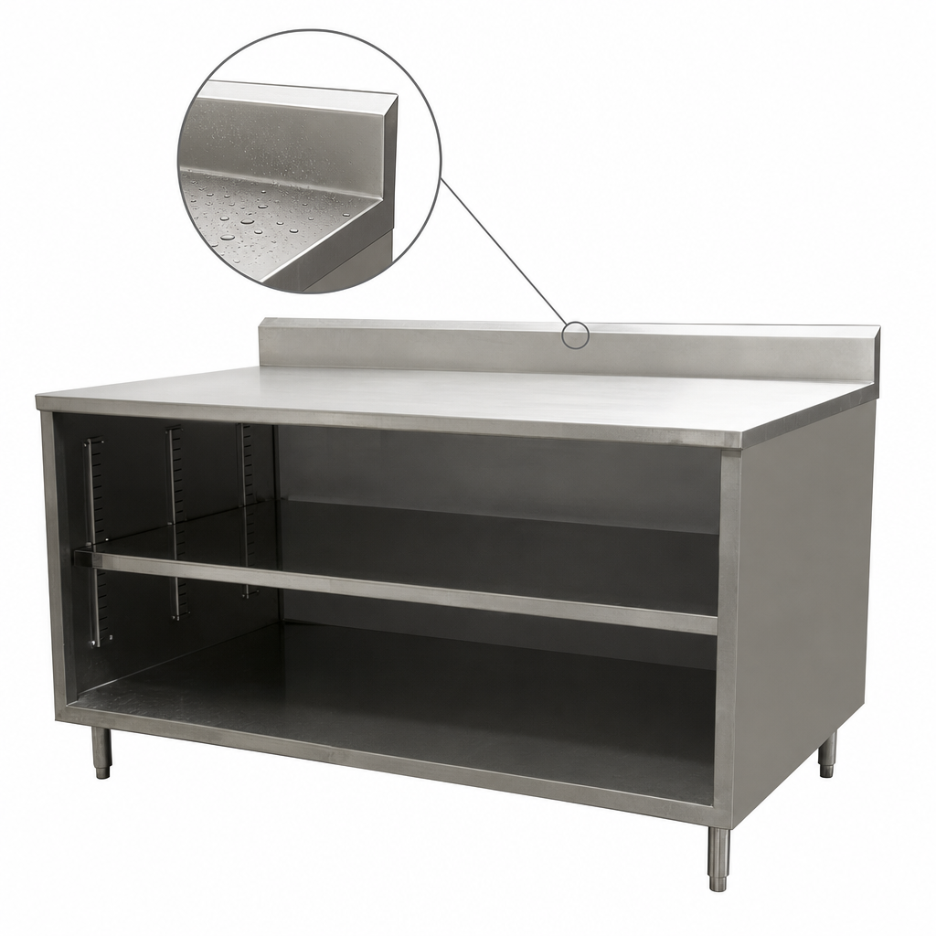 5-Inch Stainless Steel Back Riser