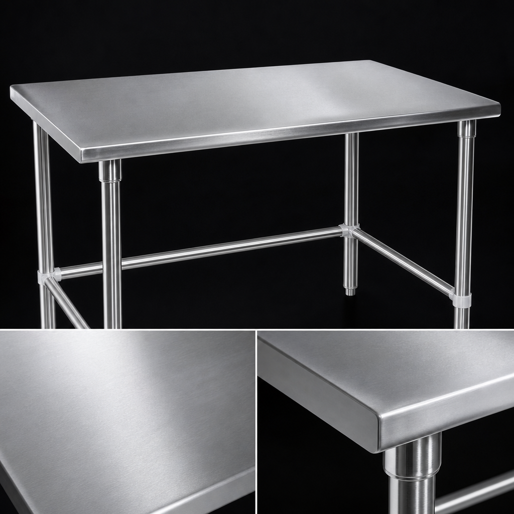 16-Gauge 300 Series Stainless Steel Top