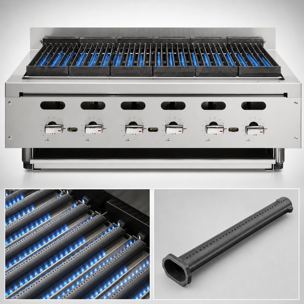 13 Cast Iron Burners