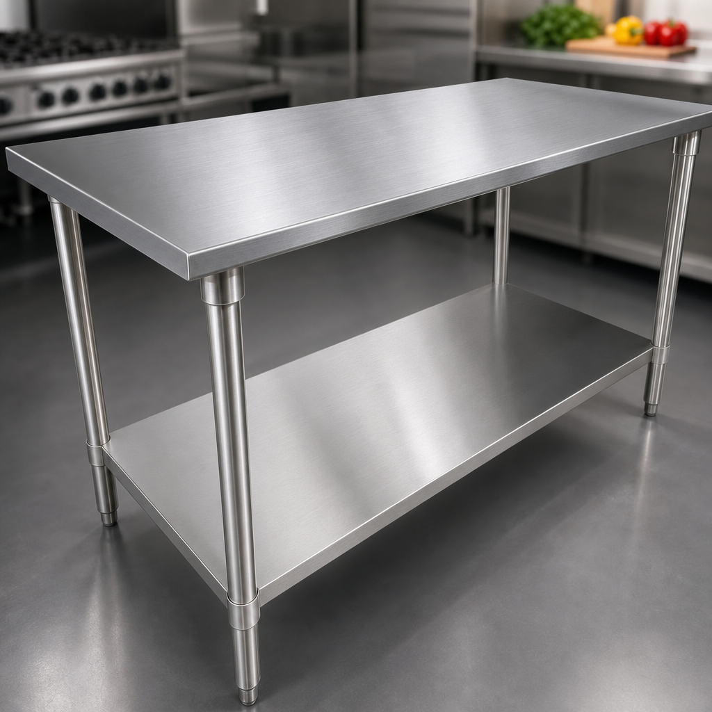 16-Gauge Stainless Steel Top