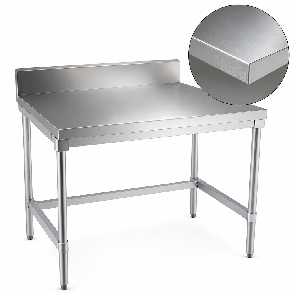 16-Gauge 304 Stainless Steel Top