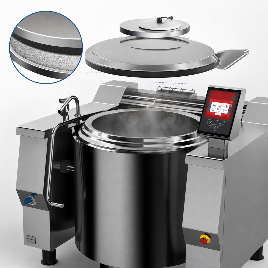 Insulated Lid with Double Cover