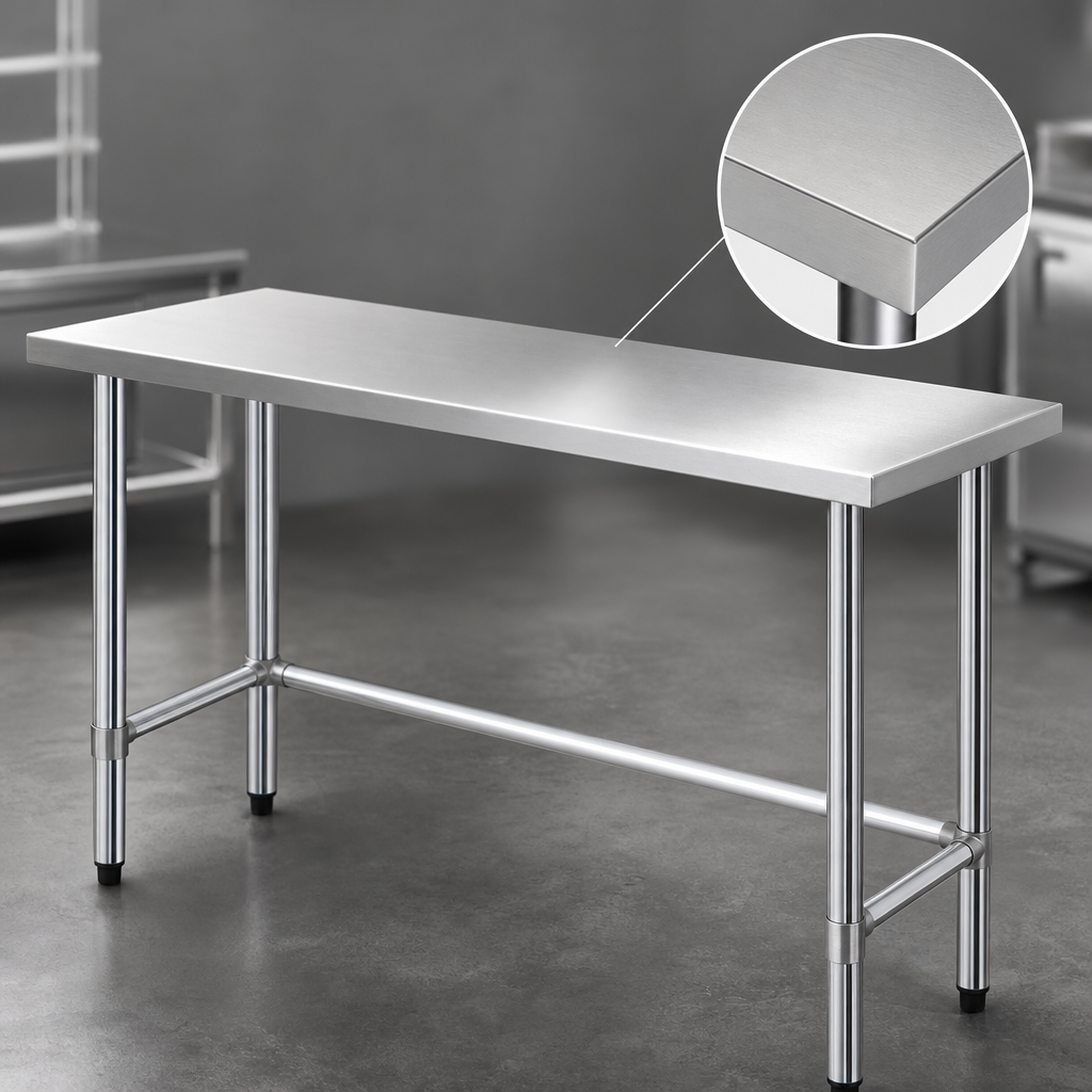 16 Gauge 304 Stainless Steel Top