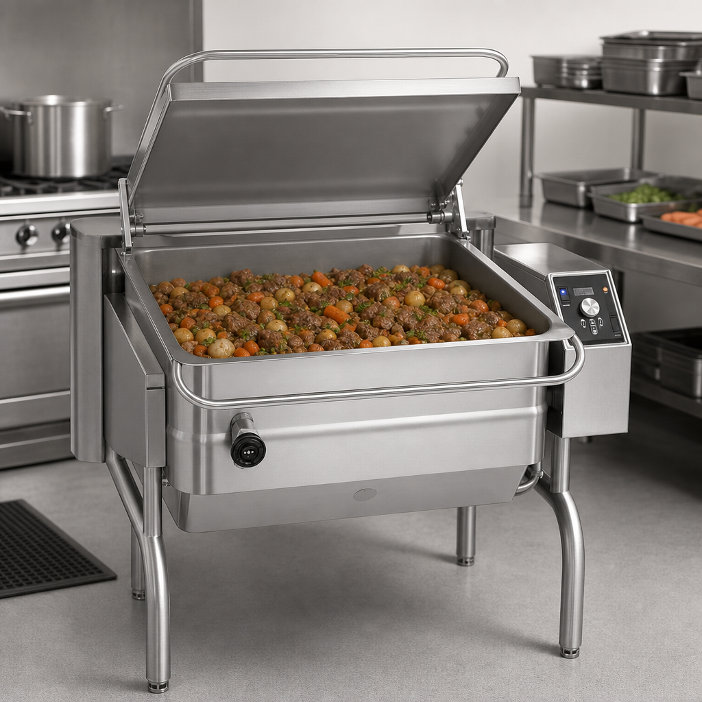 30-Gallon Pan Capacity