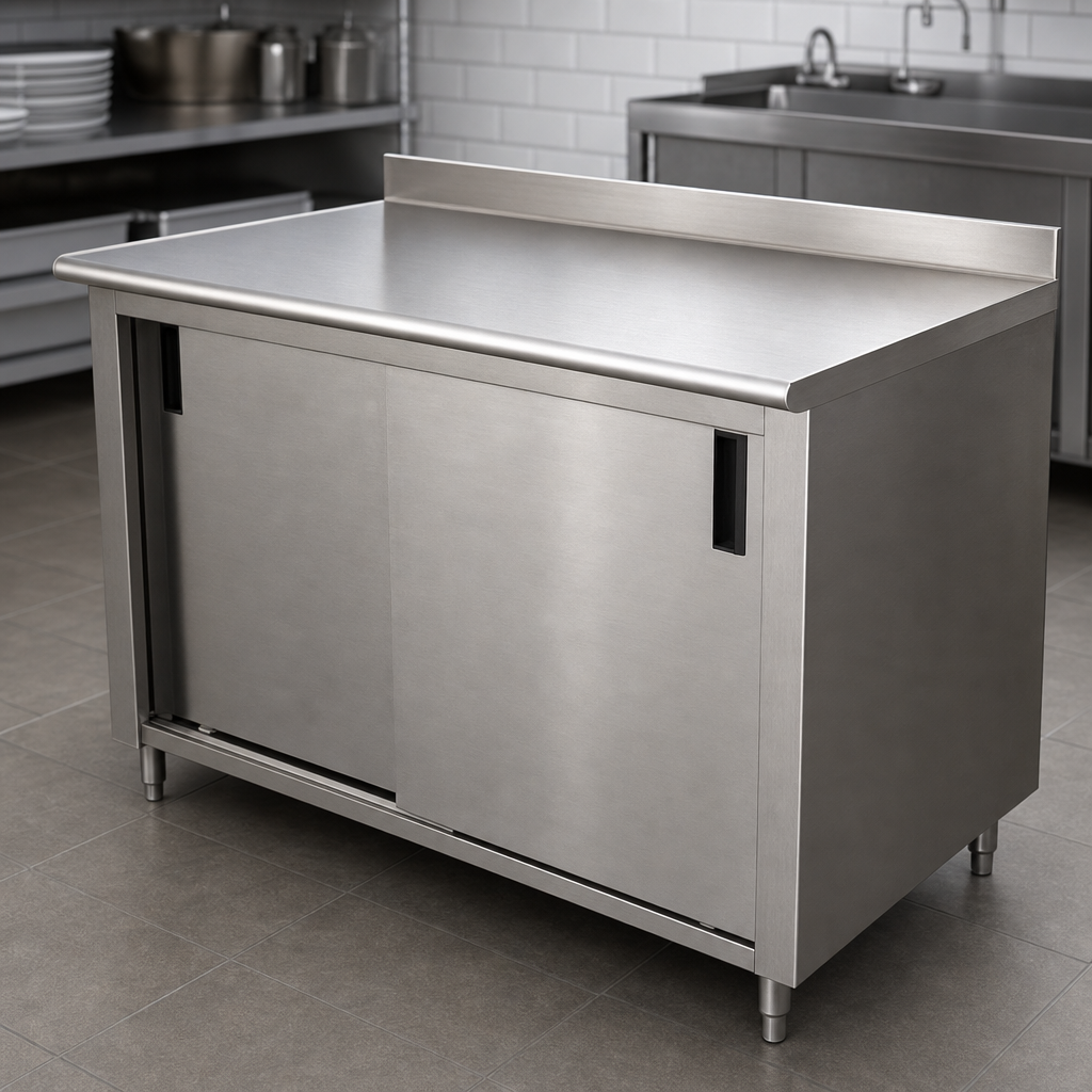 14-Gauge 304 Stainless Steel Top