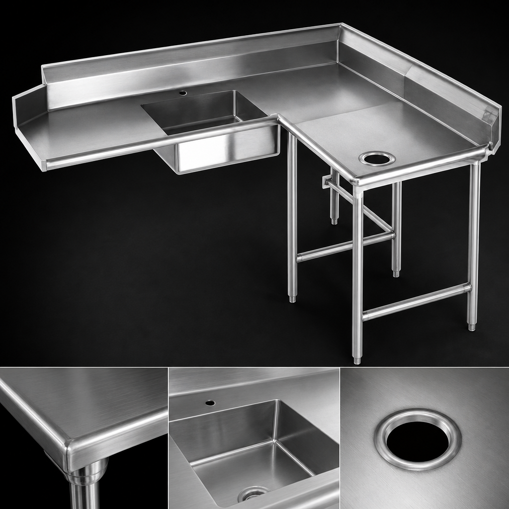 Heavy-Duty Stainless Steel Construction