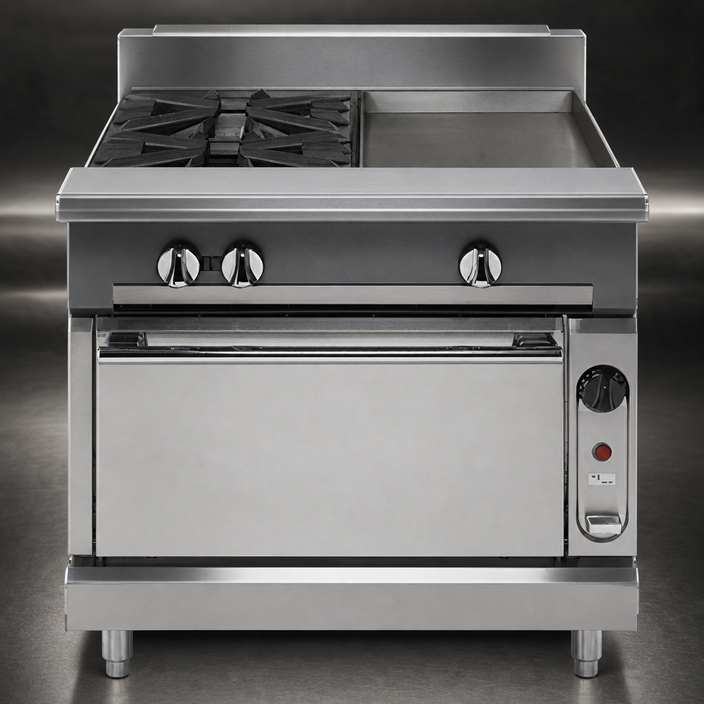 High-Output Cooking Layout