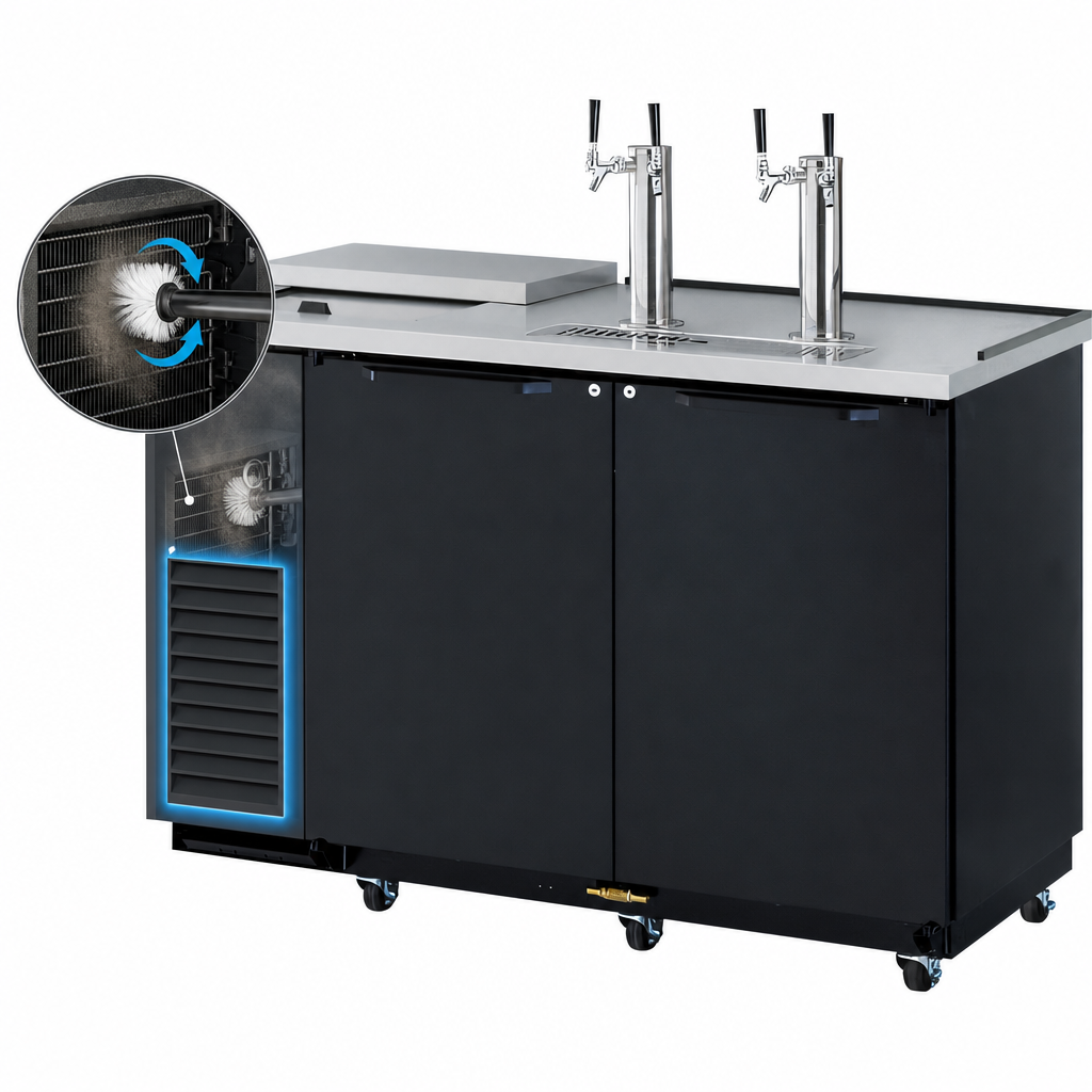 Self-Cleaning Condenser