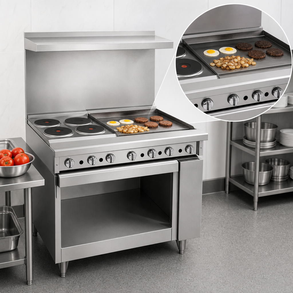 12-Inch Thermostatic Griddle