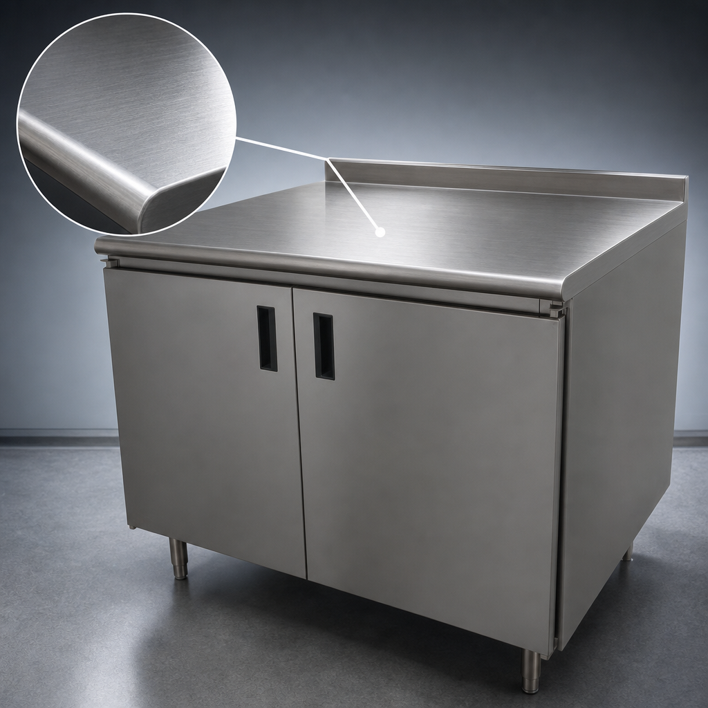 14 Gauge 304 Stainless Steel Top